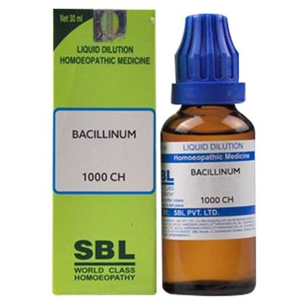 SBL Bacillinum Dilution 1000 CH SBL Bacillinum Dilution 1000 CH