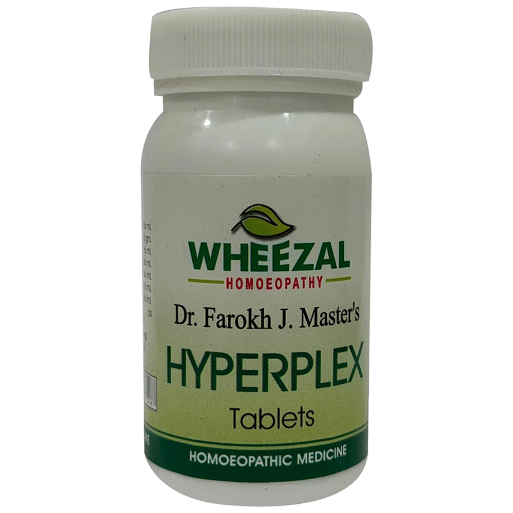 Wheezal Dr. Farokh J. Master's Hyperplex Tablet Wheezal Dr. Farokh J. Master's Hyperplex Tablet