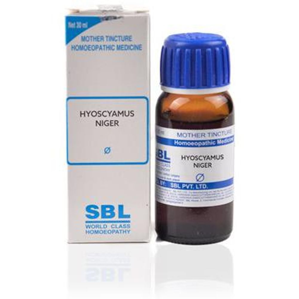 SBL Hyoscyamus Niger Mother Tincture Q SBL Hyoscyamus Niger Mother Tincture Q