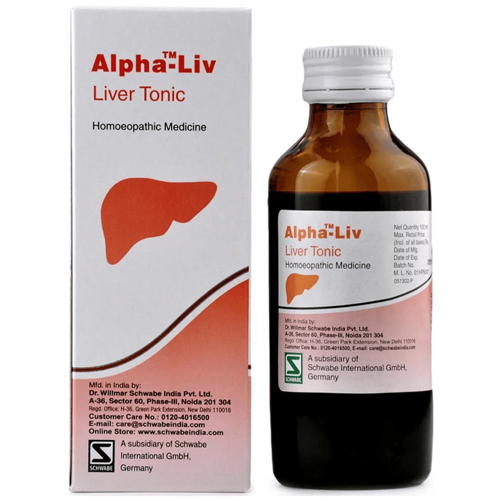 Dr Willmar Schwabe India Alpha-Liv Liver Tonic Dr Willmar Schwabe India Alpha-Liv Liver Tonic