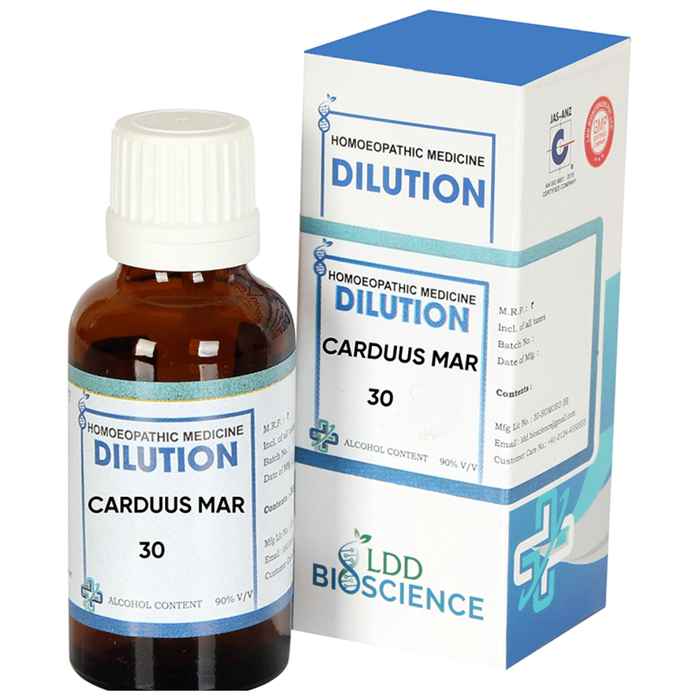 LDD Bioscience Carduus Mar Dilution 30 LDD Bioscience Carduus Mar Dilution 30