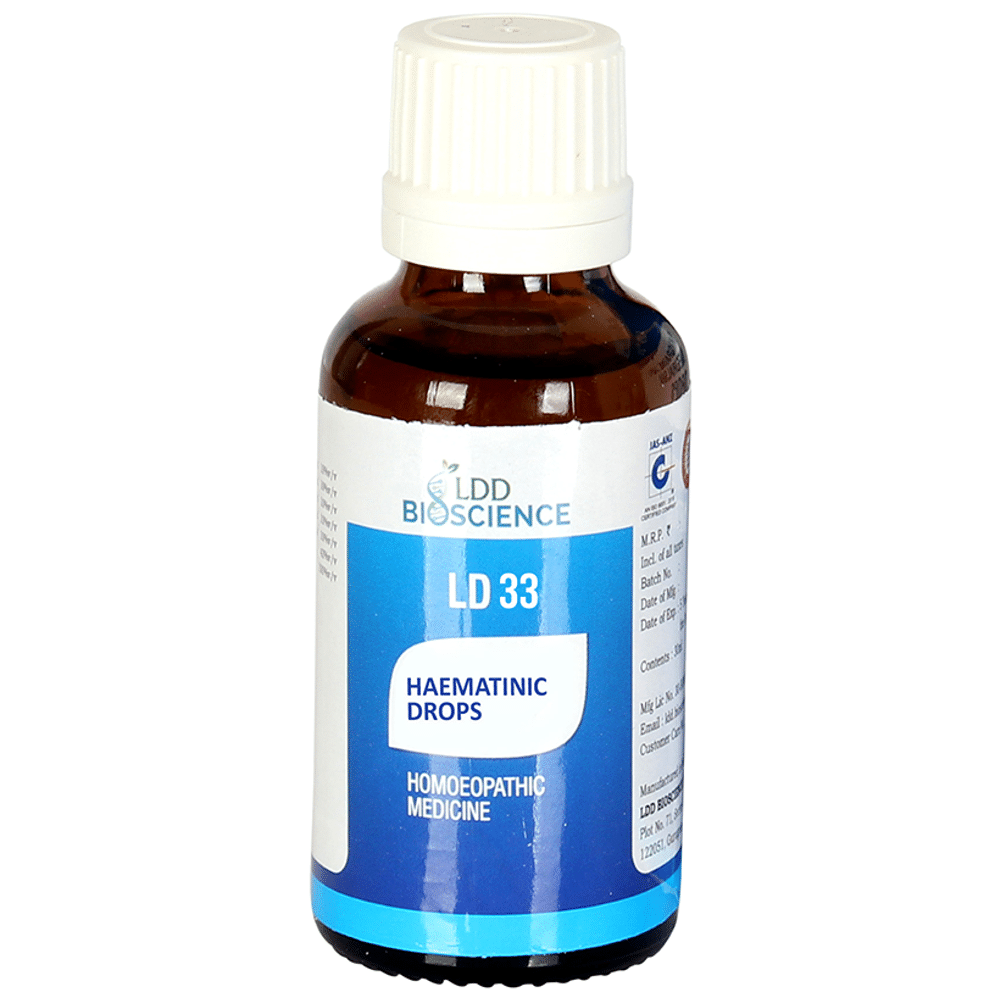LDD Bioscience LD 33 Haematinic Drop LDD Bioscience LD 33 Haematinic Drop