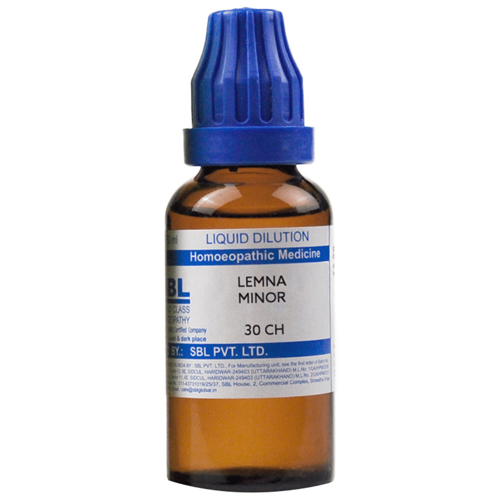 SBL Lemna Minor Dilution 30 CH SBL Lemna Minor Dilution 30 CH