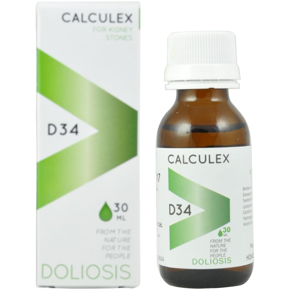 Doliosis D34 Calculex Drop Doliosis D34 Calculex Drop