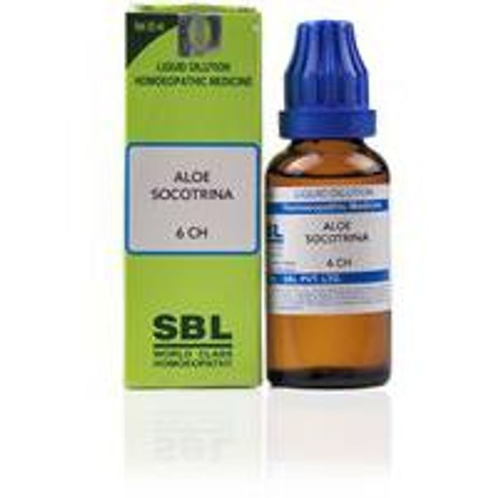 SBL Aloe Socotrina Dilution 6 CH SBL Aloe Socotrina Dilution 6 CH