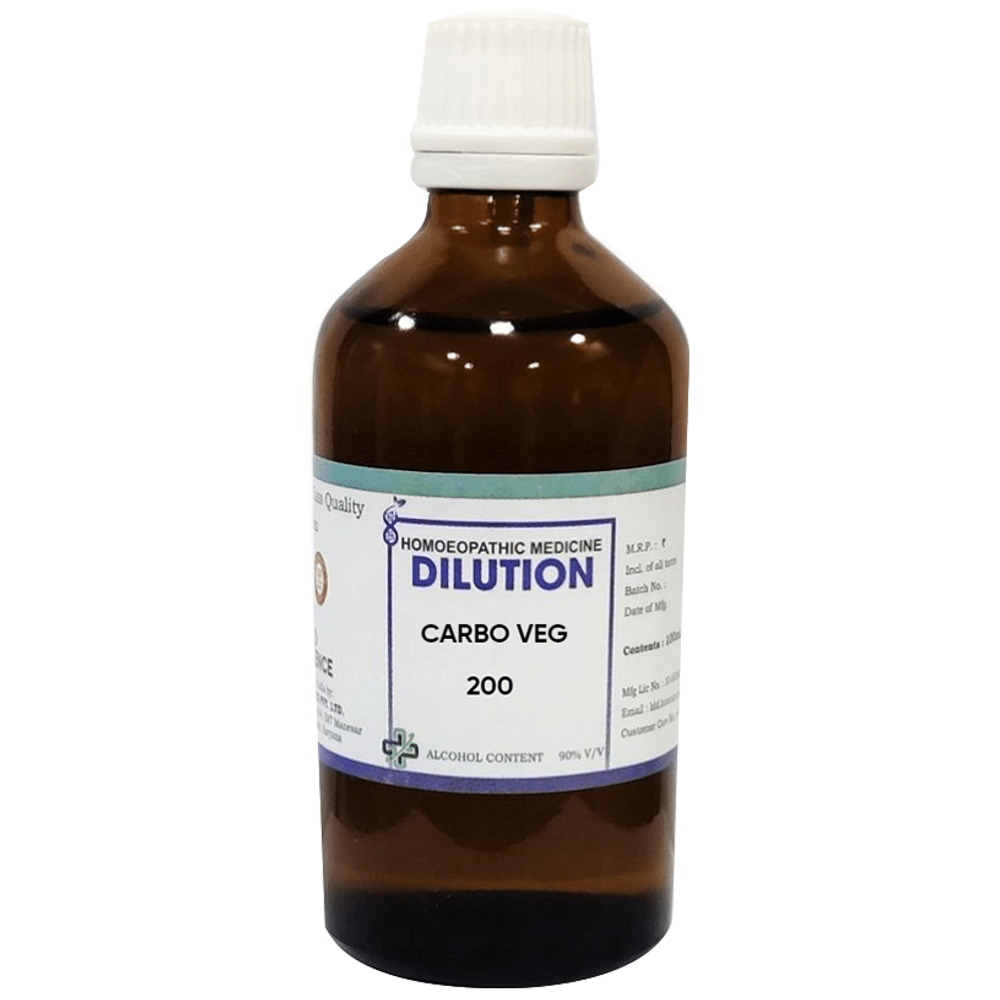 LDD Bioscience Carbo Veg Dilution 200 LDD Bioscience Carbo Veg Dilution 200