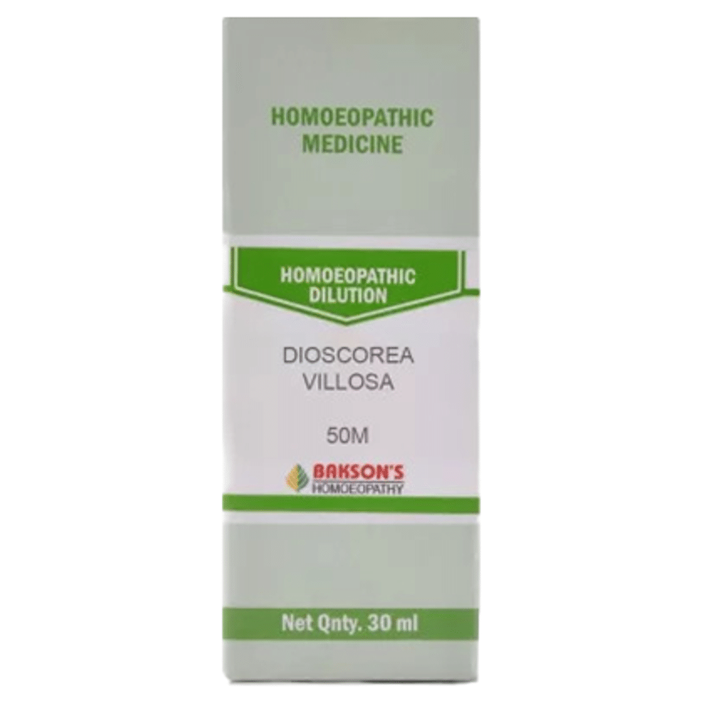 Bakson's Homeopathy Dioscorea villosa Dilution 50M Bakson's Homeopathy Dioscorea villosa Dilution 50M