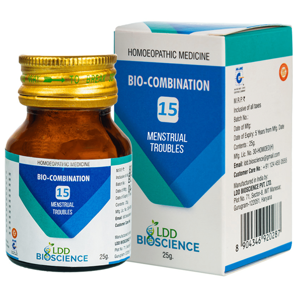 LDD Bioscience Bio-Combination 15 Menstrual Troubles Tablet LDD Bioscience Bio-Combination 15 Menstrual Troubles Tablet