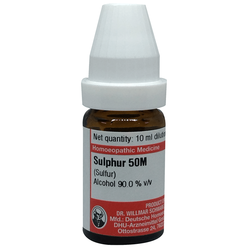 Dr Willmar Schwabe Germany Sulphur Dilution 50M Dr Willmar Schwabe Germany Sulphur Dilution 50M