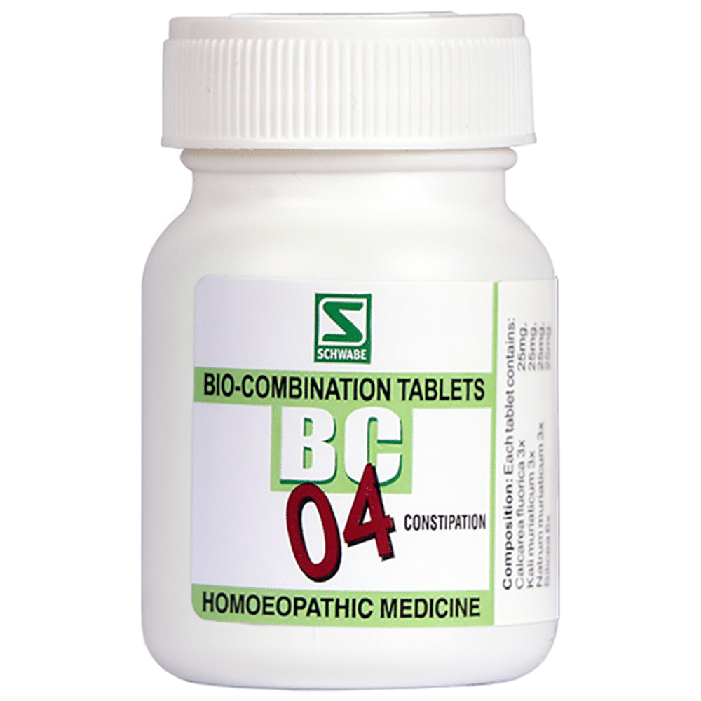 Dr Willmar Schwabe India Bio-Combination 04 (BC 04) Tablet Dr Willmar Schwabe India Bio-Combination 04 (BC 04) Tablet