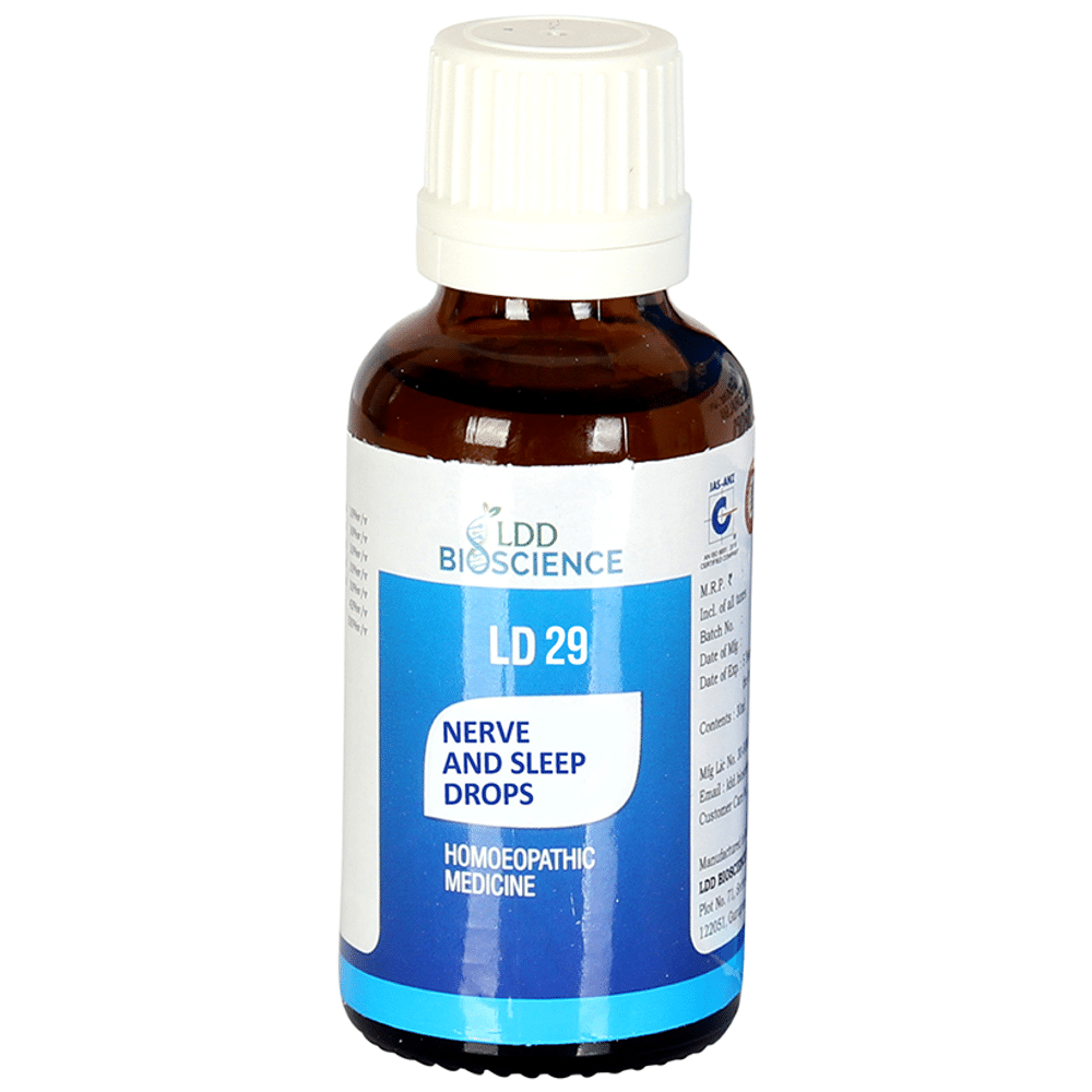 LDD Bioscience LD 29 Nerve & Sleep Drop LDD Bioscience LD 29 Nerve & Sleep Drop