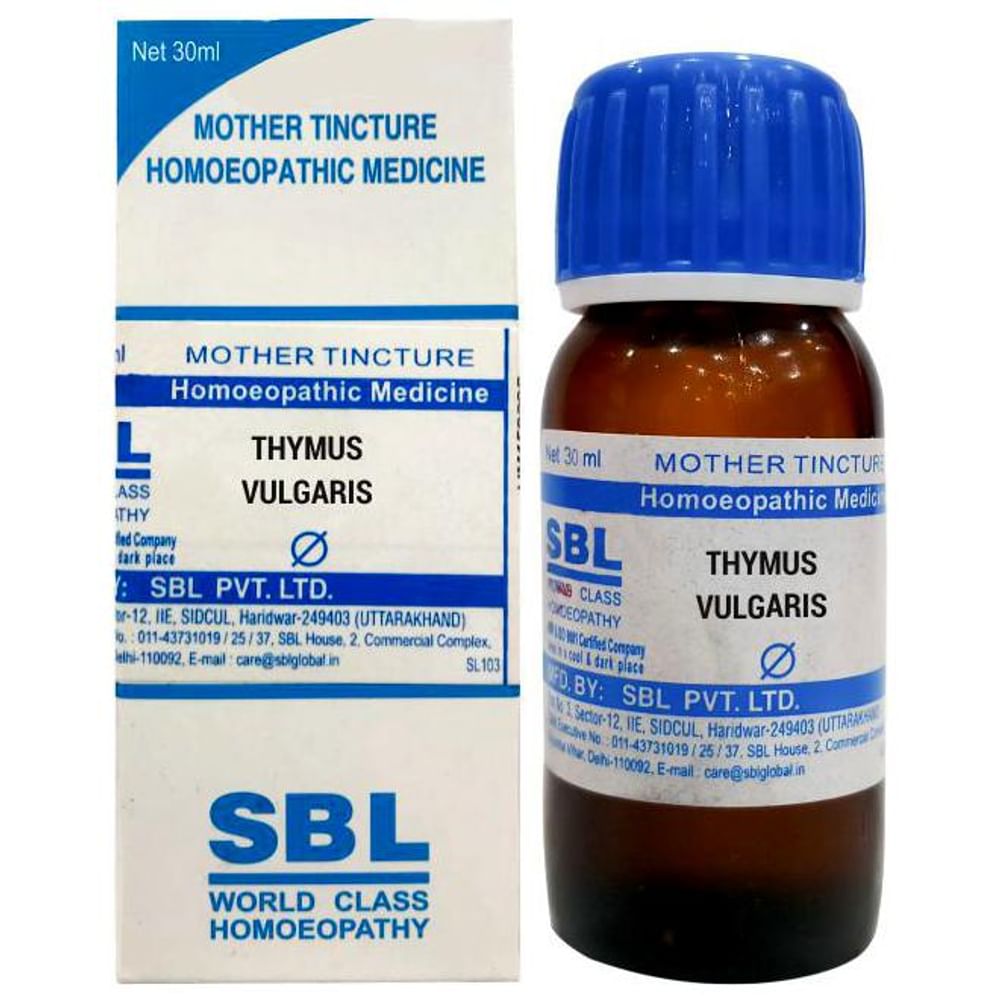 SBL Thymus Vulgaris Mother Tincture Q