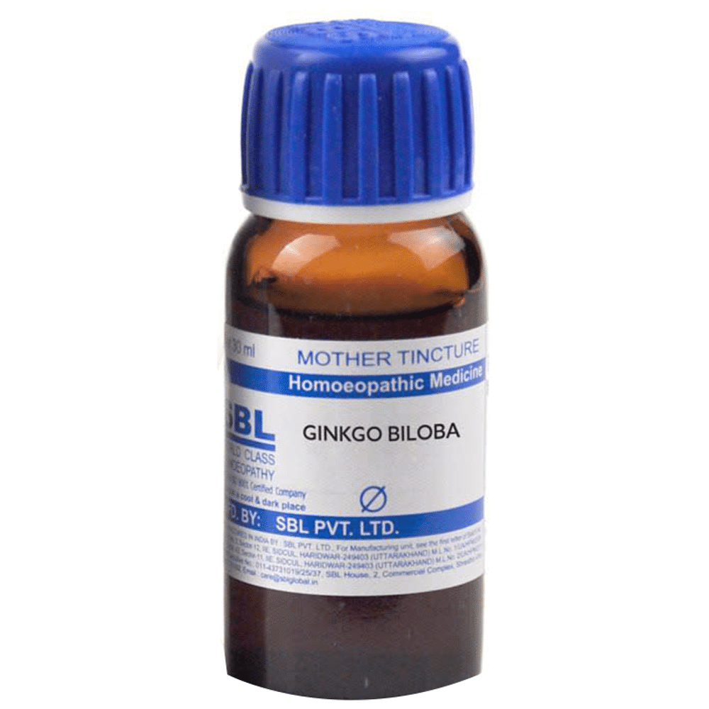 SBL Ginkgo Biloba Mother Tincture Q SBL Ginkgo Biloba Mother Tincture Q