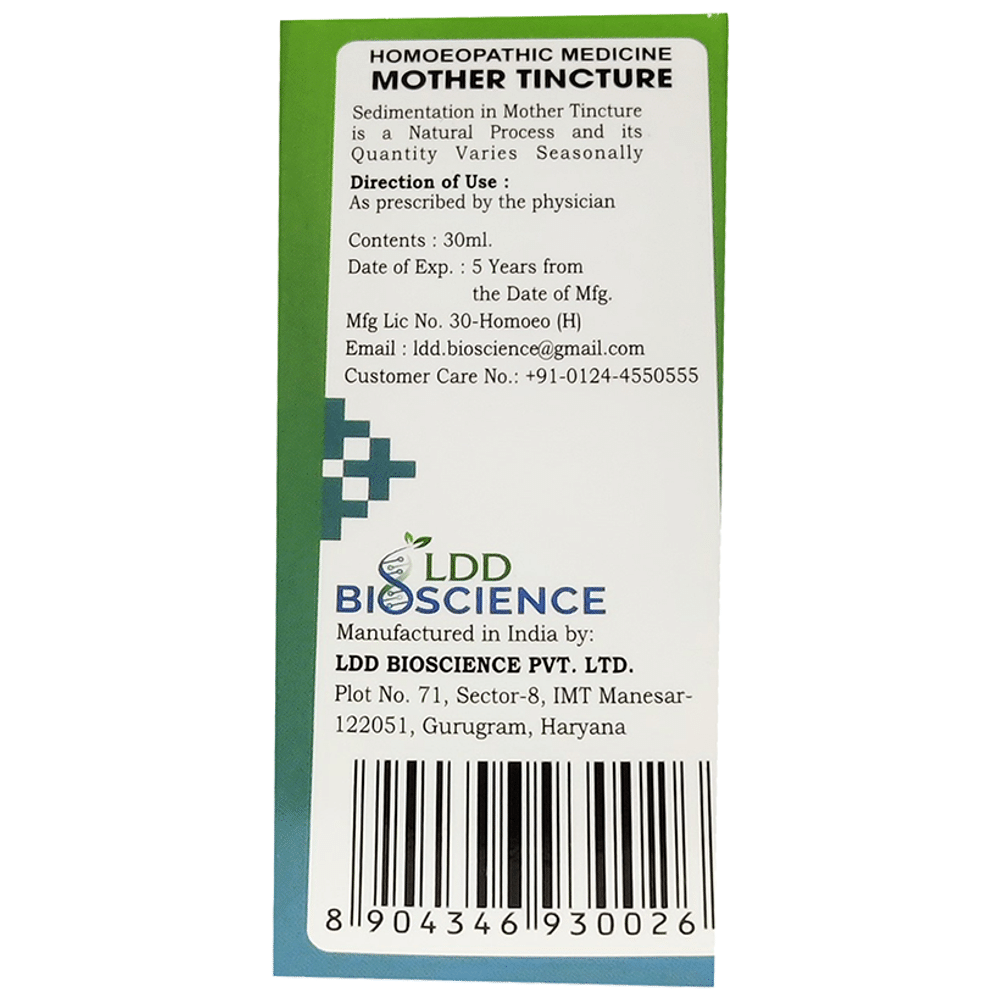 LDD Bioscience Ashwagandha Mother Tincture Q LDD Bioscience Ashwagandha Mother Tincture Q