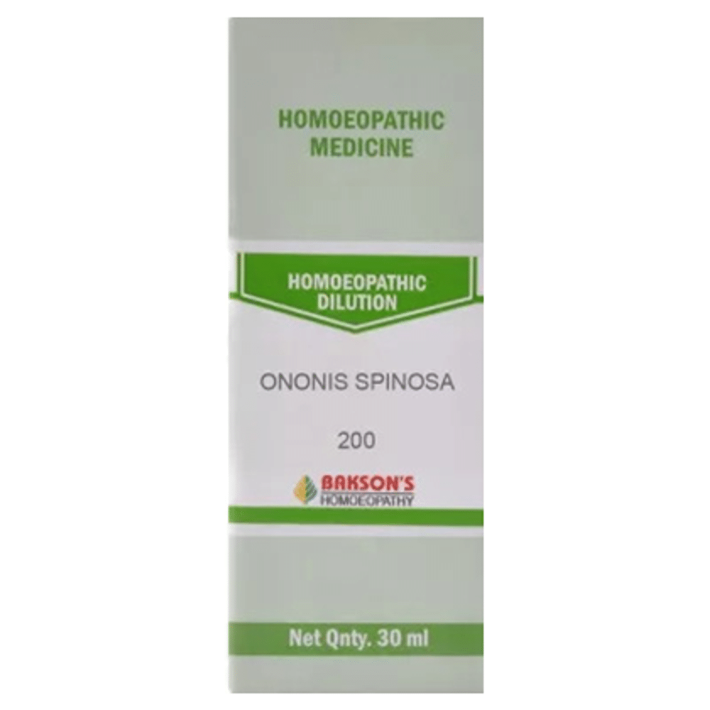 Bakson's Homeopathy Ononis Spinosa Dilution 200