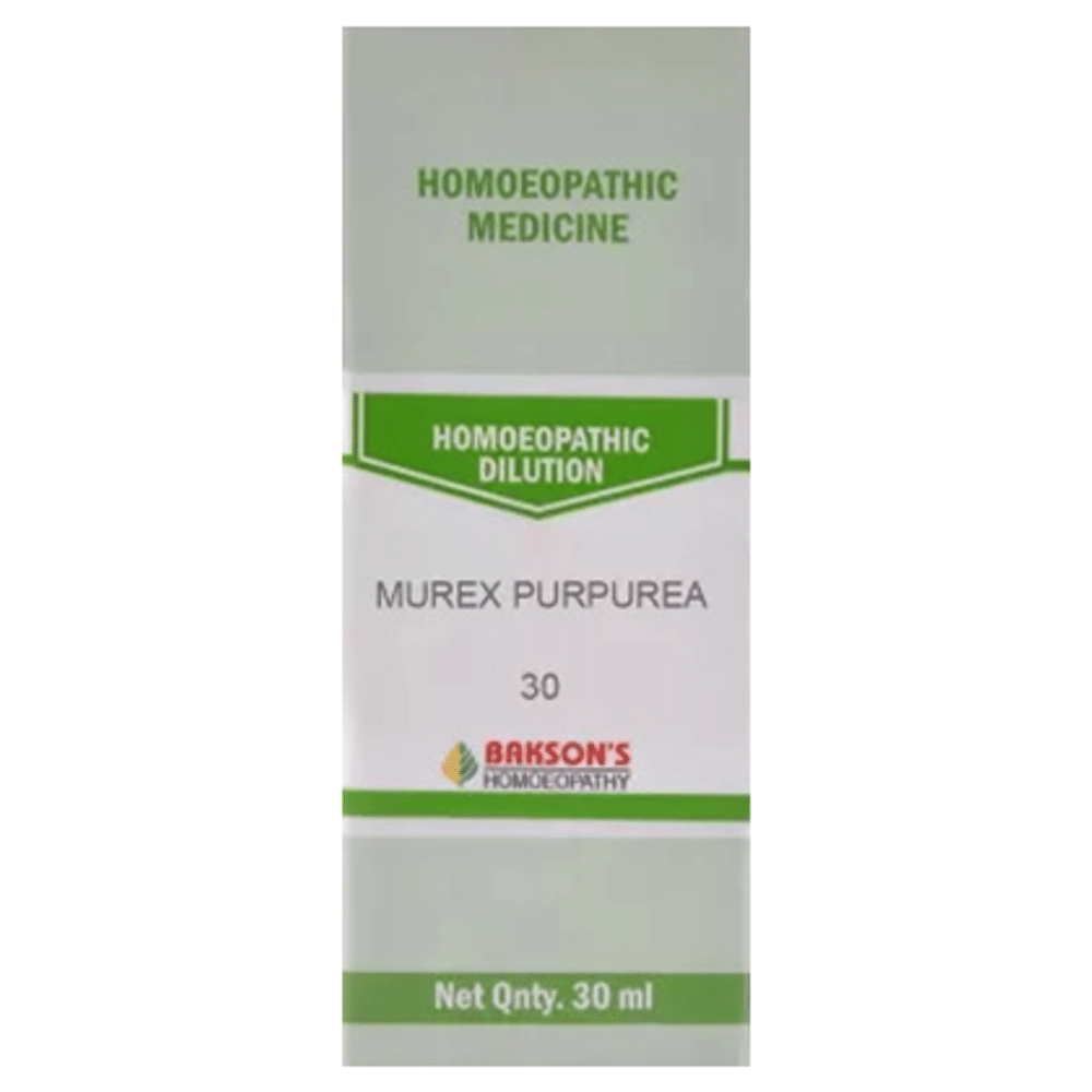 Bakson's Homeopathy Murex Purpurea Dilution 30