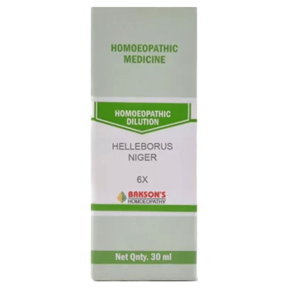 Bakson's Homeopathy Helleborus Niger Dilution 6X Bakson's Homeopathy Helleborus Niger Dilution 6X