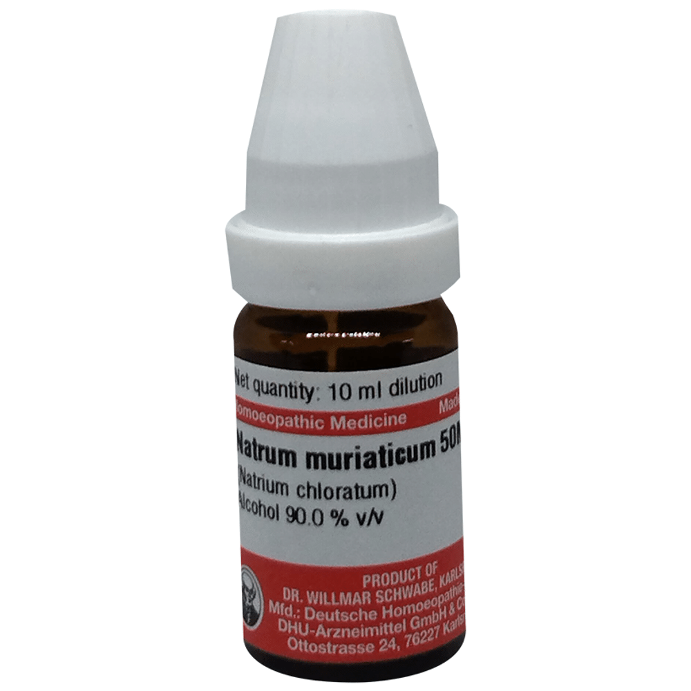 Dr Willmar Schwabe Germany Natrum Muriaticum Dilution 50M Dr Willmar Schwabe Germany Natrum Muriaticum Dilution 50M