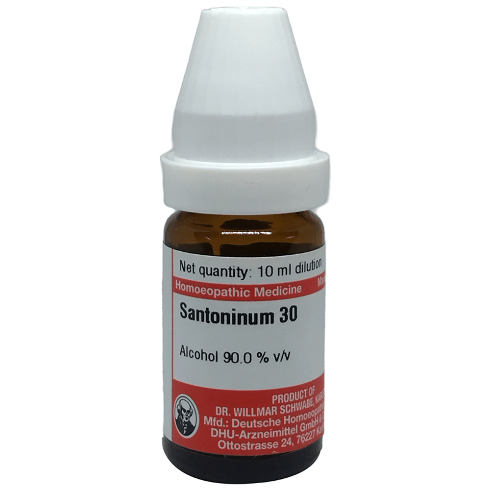 Dr Willmar Schwabe Germany Santoninum Dilution 30 Dr Willmar Schwabe Germany Santoninum Dilution 30