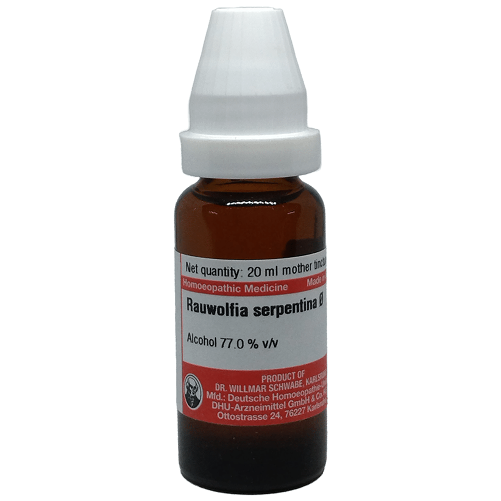 Dr Willmar Schwabe Germany Rauwolfia Serprntina Mother Tincture Q Dr Willmar Schwabe Germany Rauwolfia Serprntina Mother Tincture Q