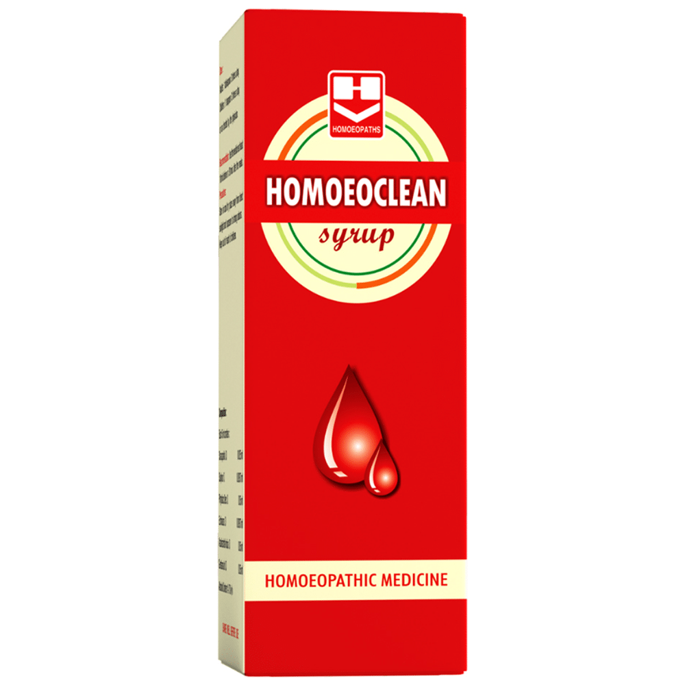 Homeopaths Homoeoclean Syrup Homeopaths Homoeoclean Syrup