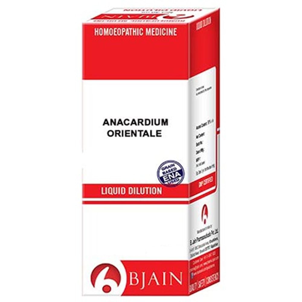 Bjain Anacardium Orientale Dilution 3X Bjain Anacardium Orientale Dilution 3X