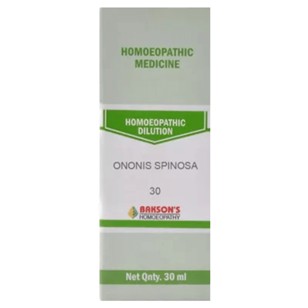 Bakson's Homeopathy Ononis Spinosa Dilution 30