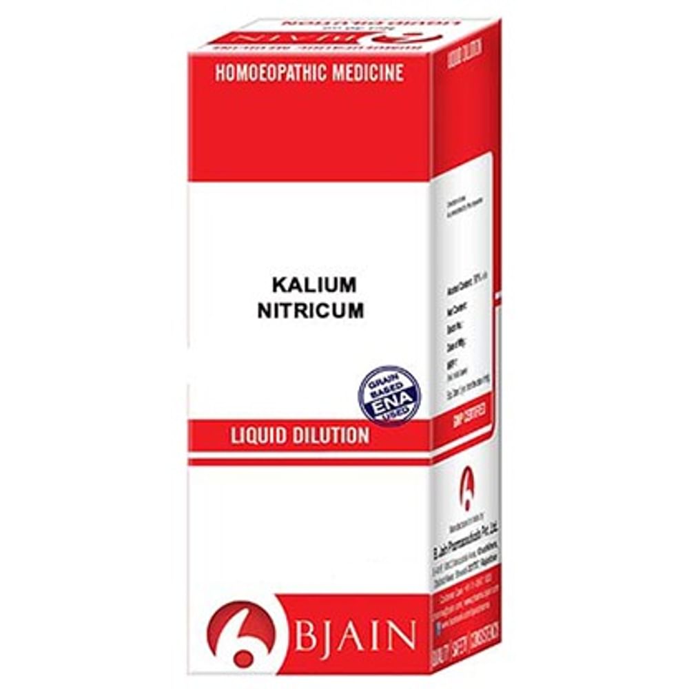 Bjain Kalium Nitricum Dilution 12 CH Bjain Kalium Nitricum Dilution 12 CH