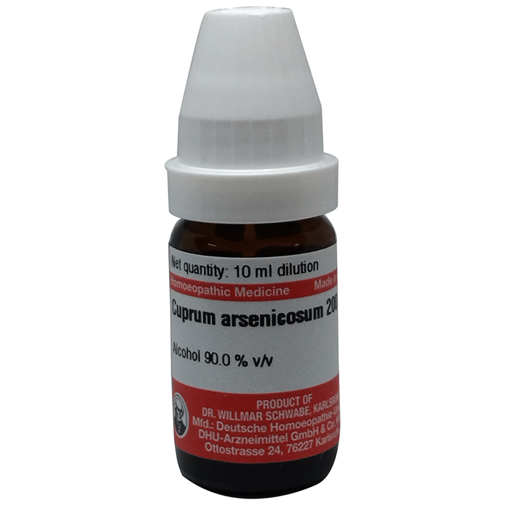 Dr Willmar Schwabe Germany Cuprum Arsenicosum Dilution 200 Dr Willmar Schwabe Germany Cuprum Arsenicosum Dilution 200