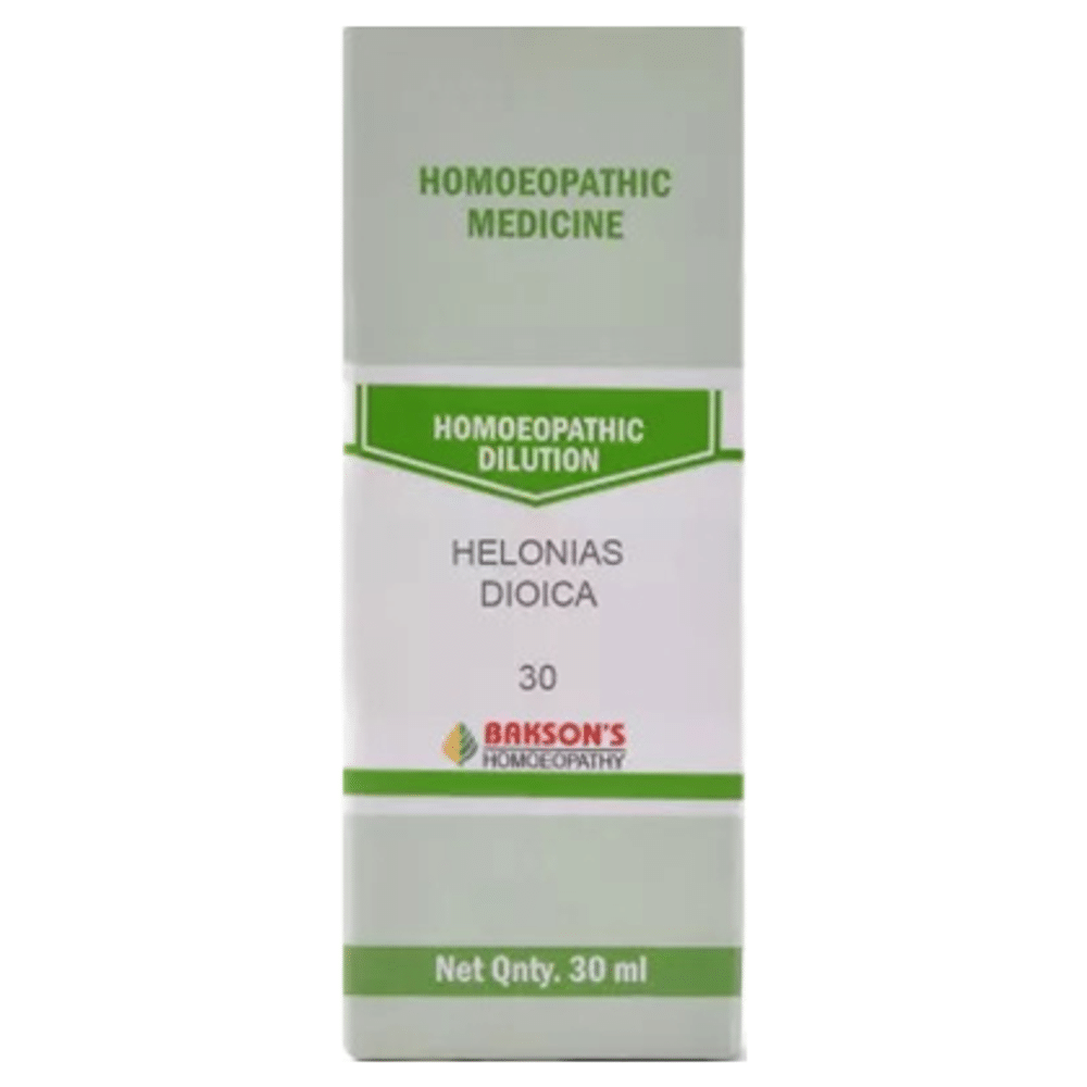 Bakson's Homeopathy Helonias Dioica Dilution 30 Bakson's Homeopathy Helonias Dioica Dilution 30