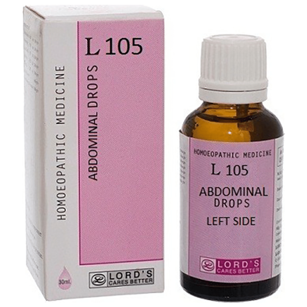 Lord's L 105 Abdominal Left Side Drop Lord's L 105 Abdominal Left Side Drop