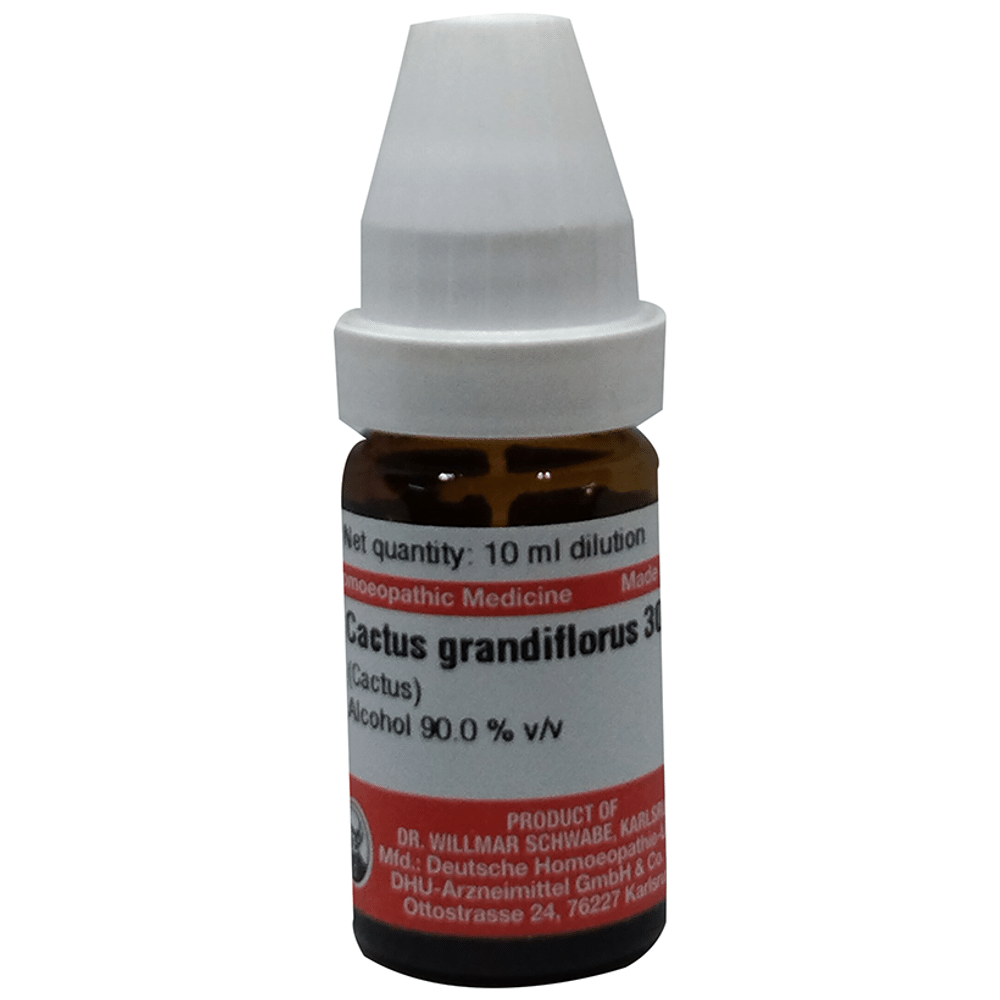 Dr Willmar Schwabe Germany Cactus Grandiflorus Dilution 30 Dr Willmar Schwabe Germany Cactus Grandiflorus Dilution 30