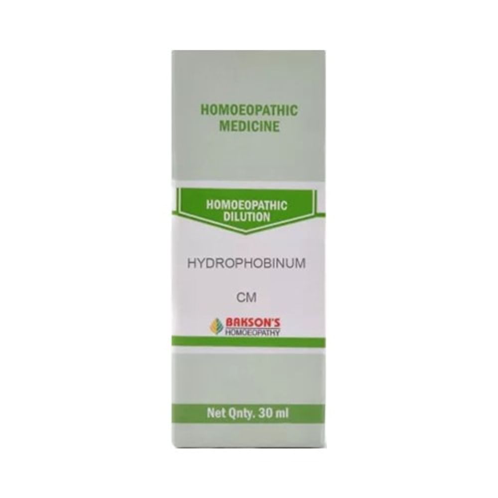 Bakson's Homeopathy Hydrophobinum Dilution CM Bakson's Homeopathy Hydrophobinum Dilution CM
