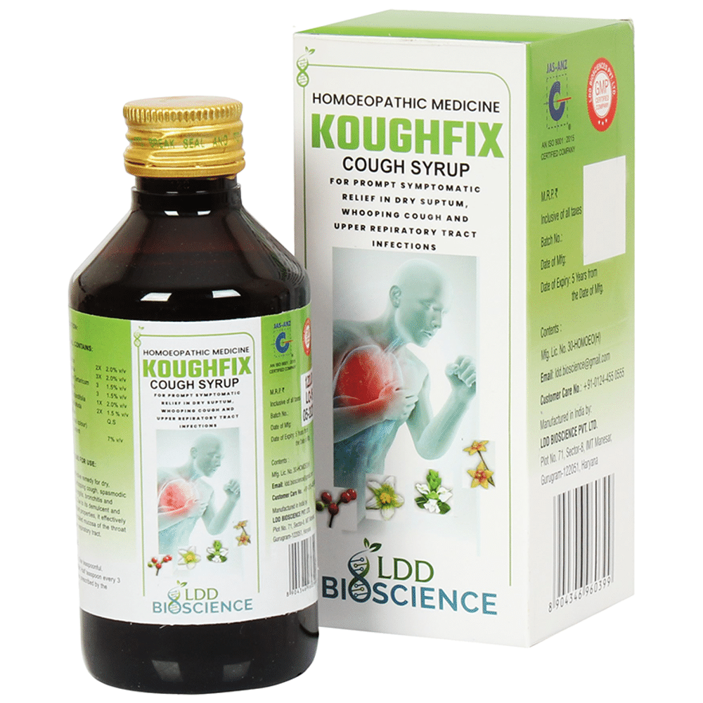 LDD Bioscience Koughfix Cough Syrup LDD Bioscience Koughfix Cough Syrup