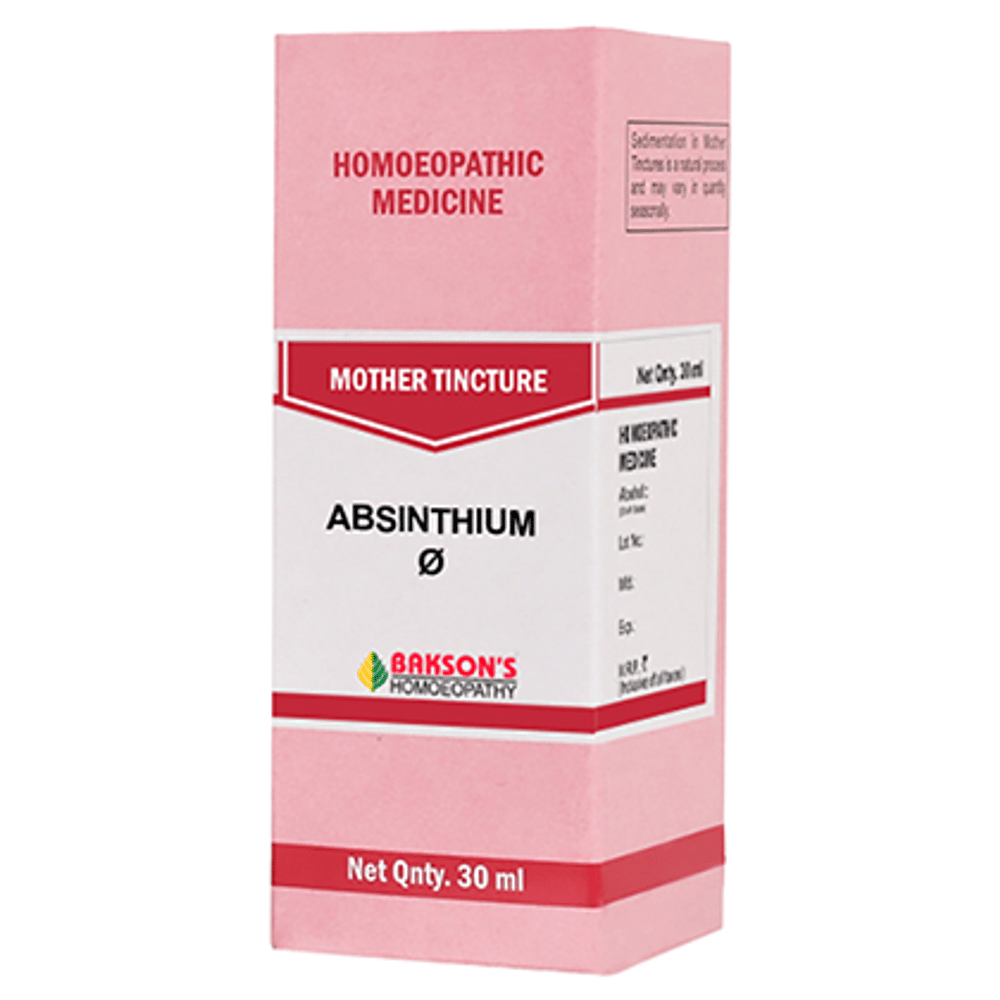 Bakson's Homeopathy Absinthium Mother Tincture Q Bakson's Homeopathy Absinthium Mother Tincture Q