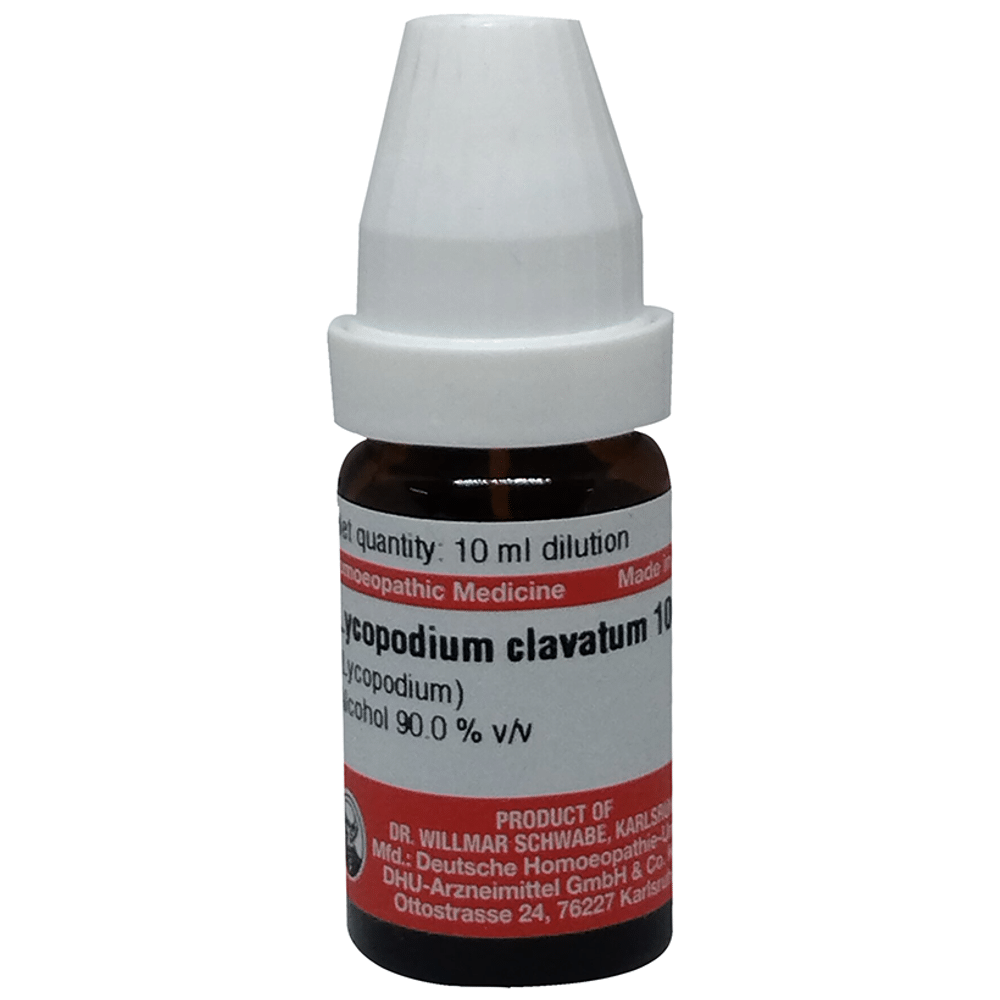 Dr Willmar Schwabe Germany Lycopodium Clavatum Dilution 10M