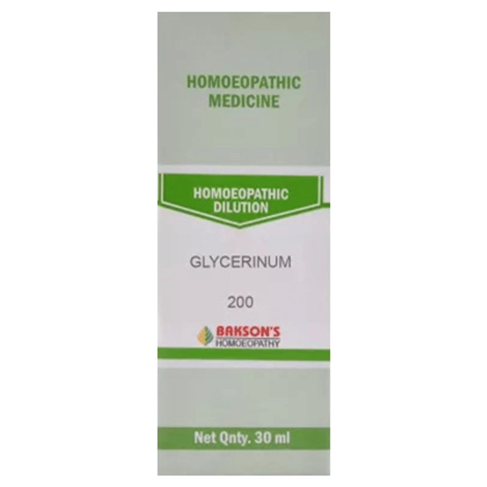 Bakson's Homeopathy Glycerinum Dilution 200