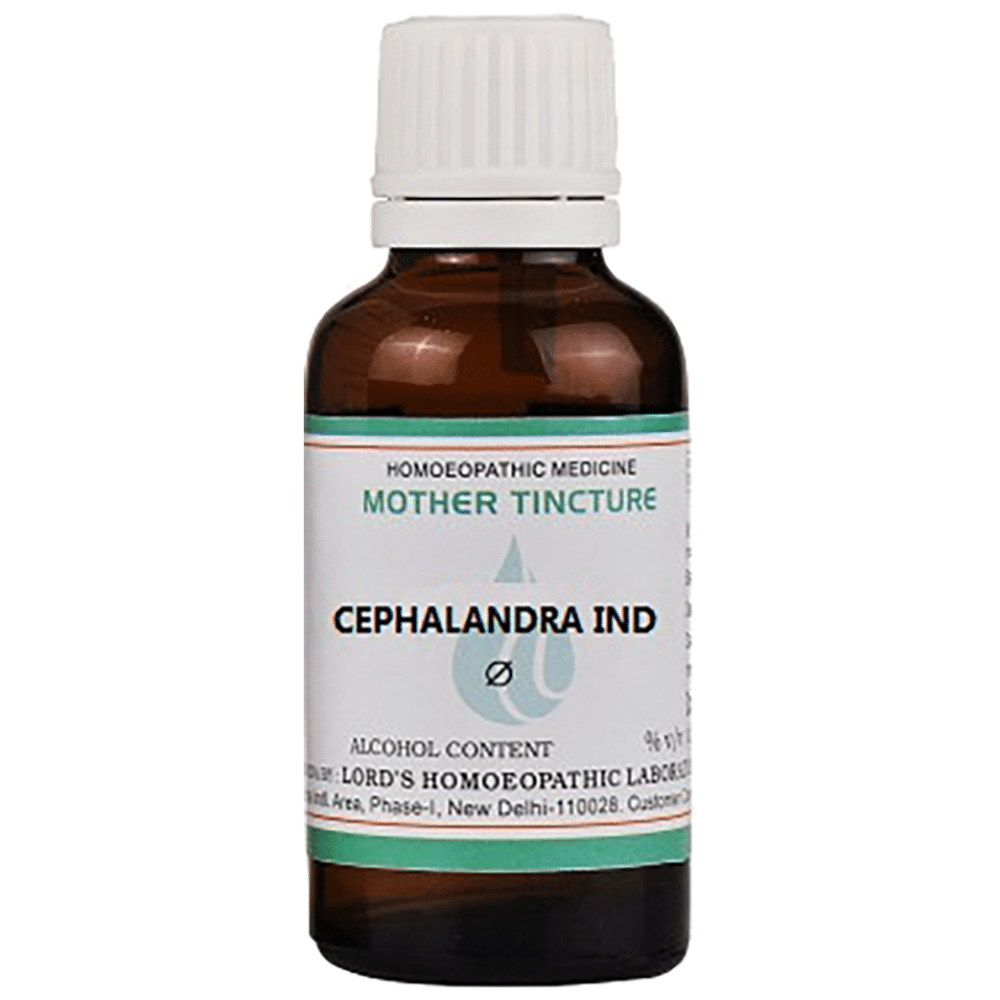 Lord's Cephalandra Ind Mother Tincture Q Lord's Cephalandra Ind Mother Tincture Q
