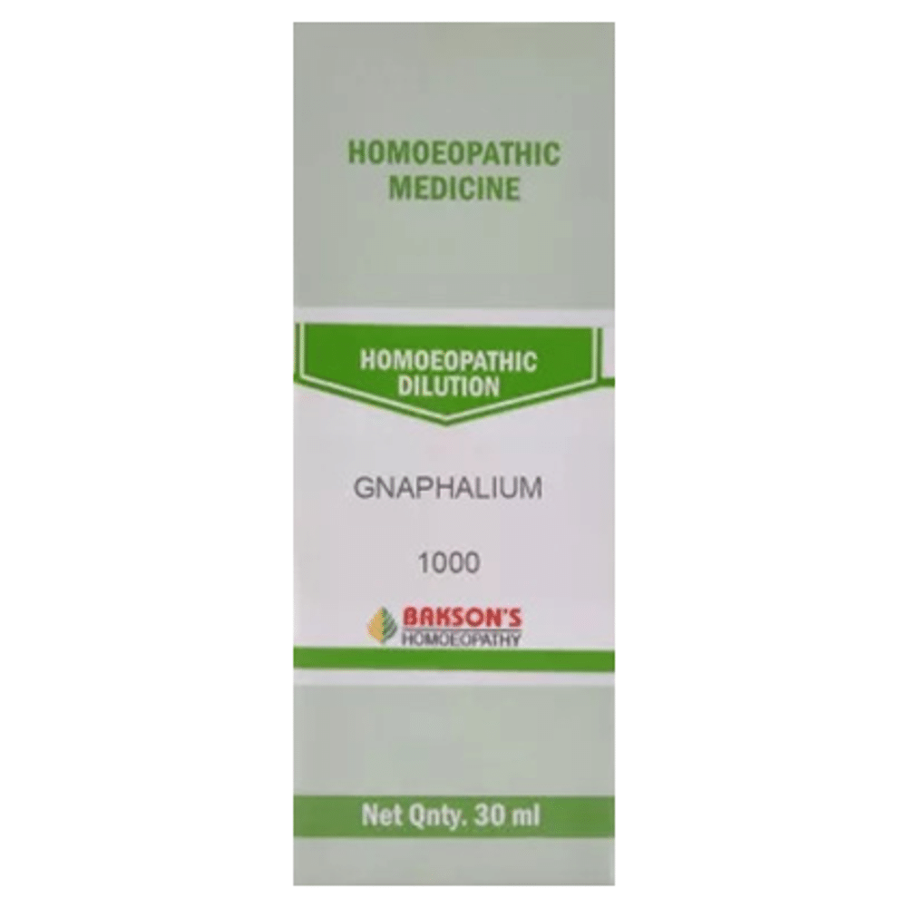 Bakson's Homeopathy Gnaphalium Dilution 1000 CH