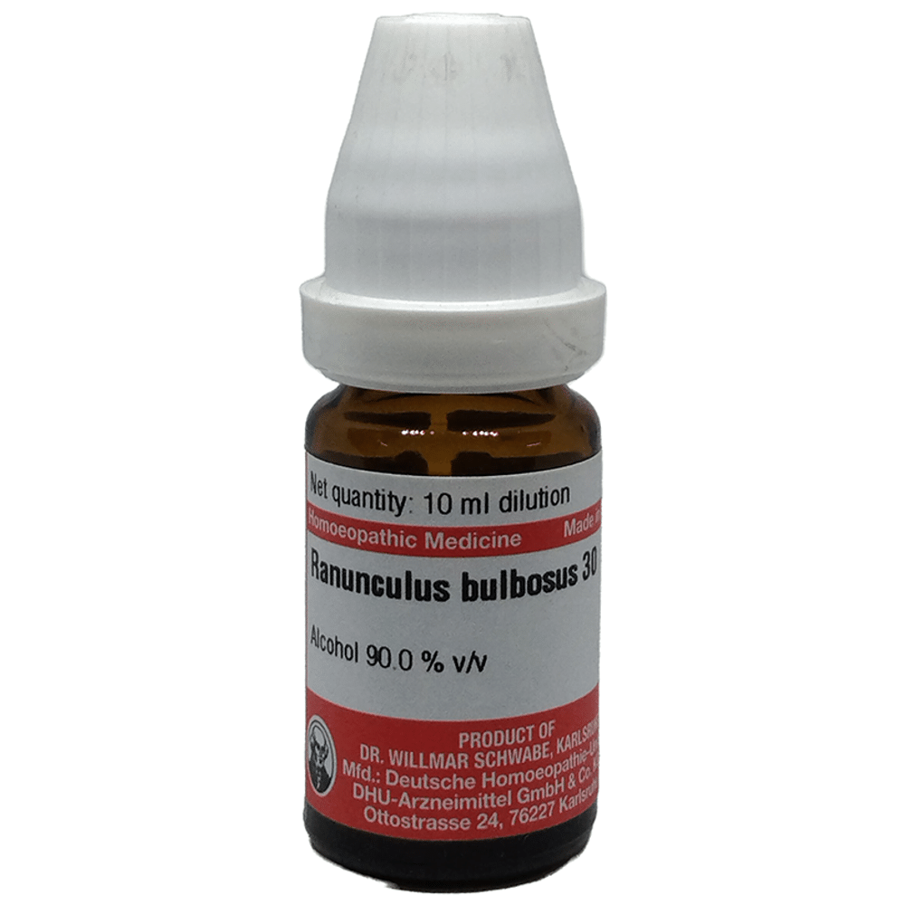 Dr Willmar Schwabe Germany Ranunculus Bulbosus Dilution 30 Dr Willmar Schwabe Germany Ranunculus Bulbosus Dilution 30