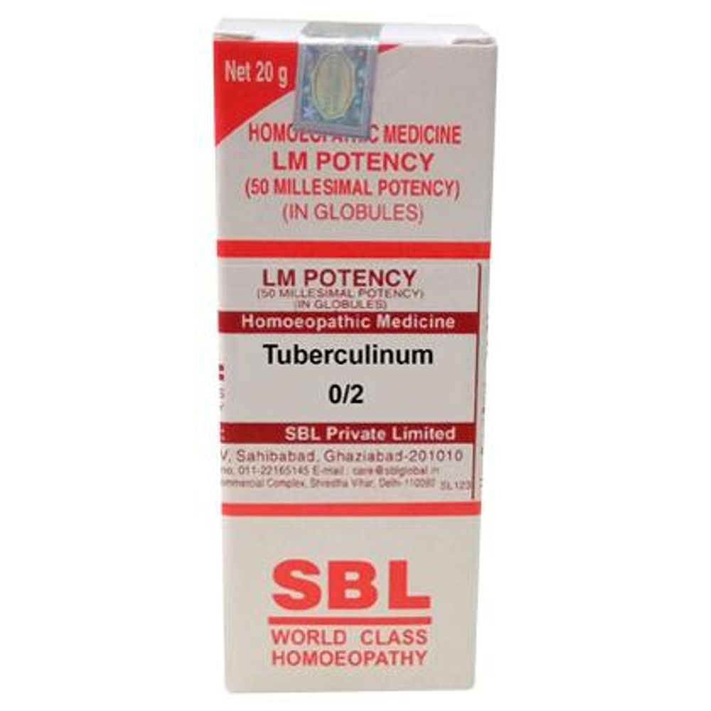 SBL Tuberculinum 0/2 LM SBL Tuberculinum 0/2 LM