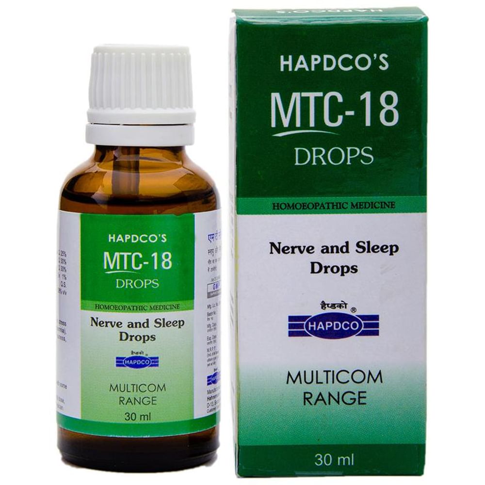 Hapdco MTC-18 Nerve And Sleep Drop Hapdco MTC-18 Nerve And Sleep Drop