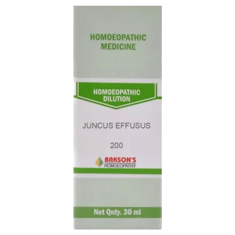 Bakson's Homeopathy Juncus Effusus Dilution 200 Bakson's Homeopathy Juncus Effusus Dilution 200