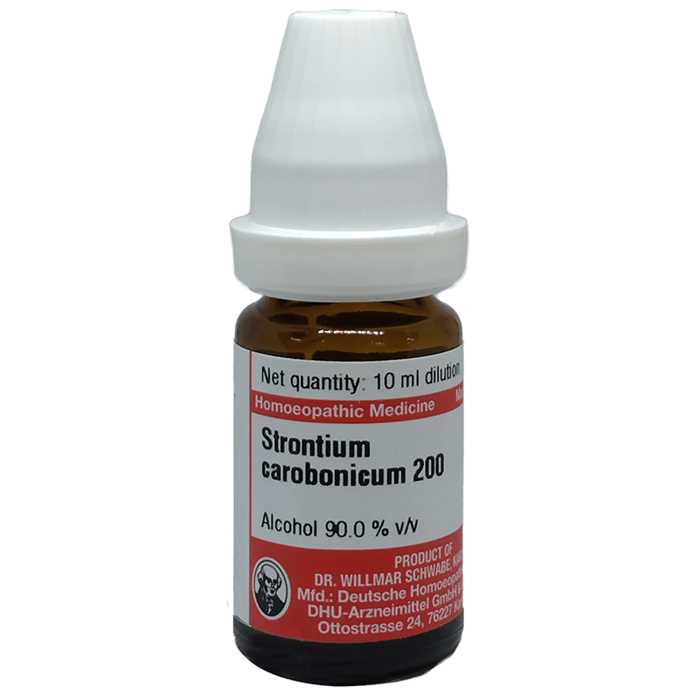 Dr Willmar Schwabe Germany Strontium Carobonicum Dilution 200 Dr Willmar Schwabe Germany Strontium Carobonicum Dilution 200