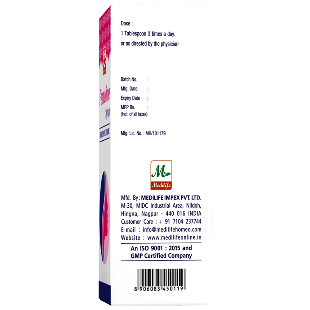 Homeopaths Femoline Syrup Homeopaths Femoline Syrup