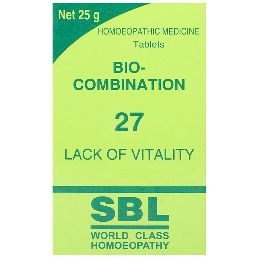 SBL Bio-Combination 27 Tablet SBL Bio-Combination 27 Tablet