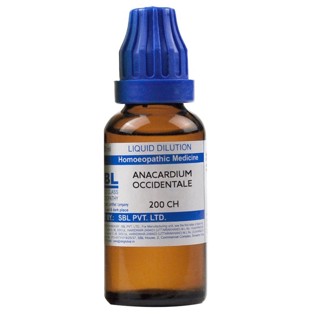 SBL Anacardium Occidentale Dilution 200 CH SBL Anacardium Occidentale Dilution 200 CH