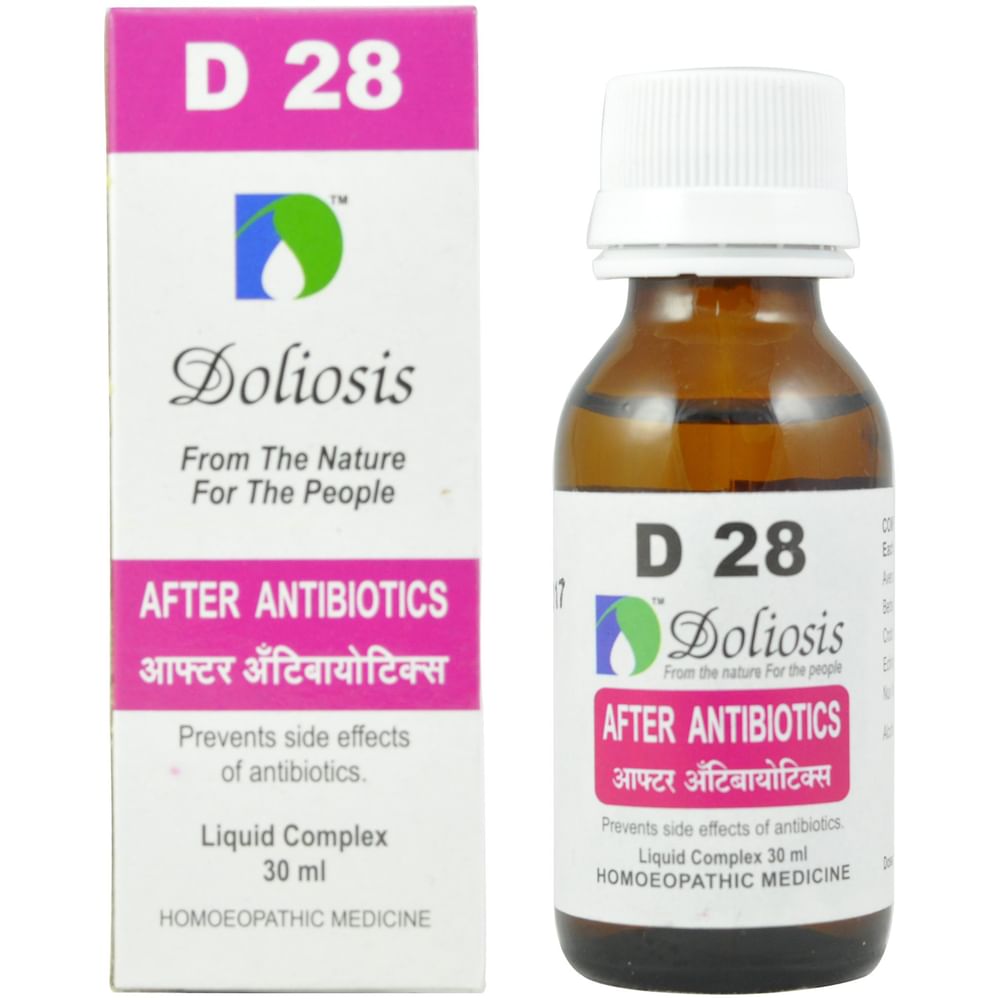 Doliosis D28 After Antibiotics Drop Doliosis D28 After Antibiotics Drop