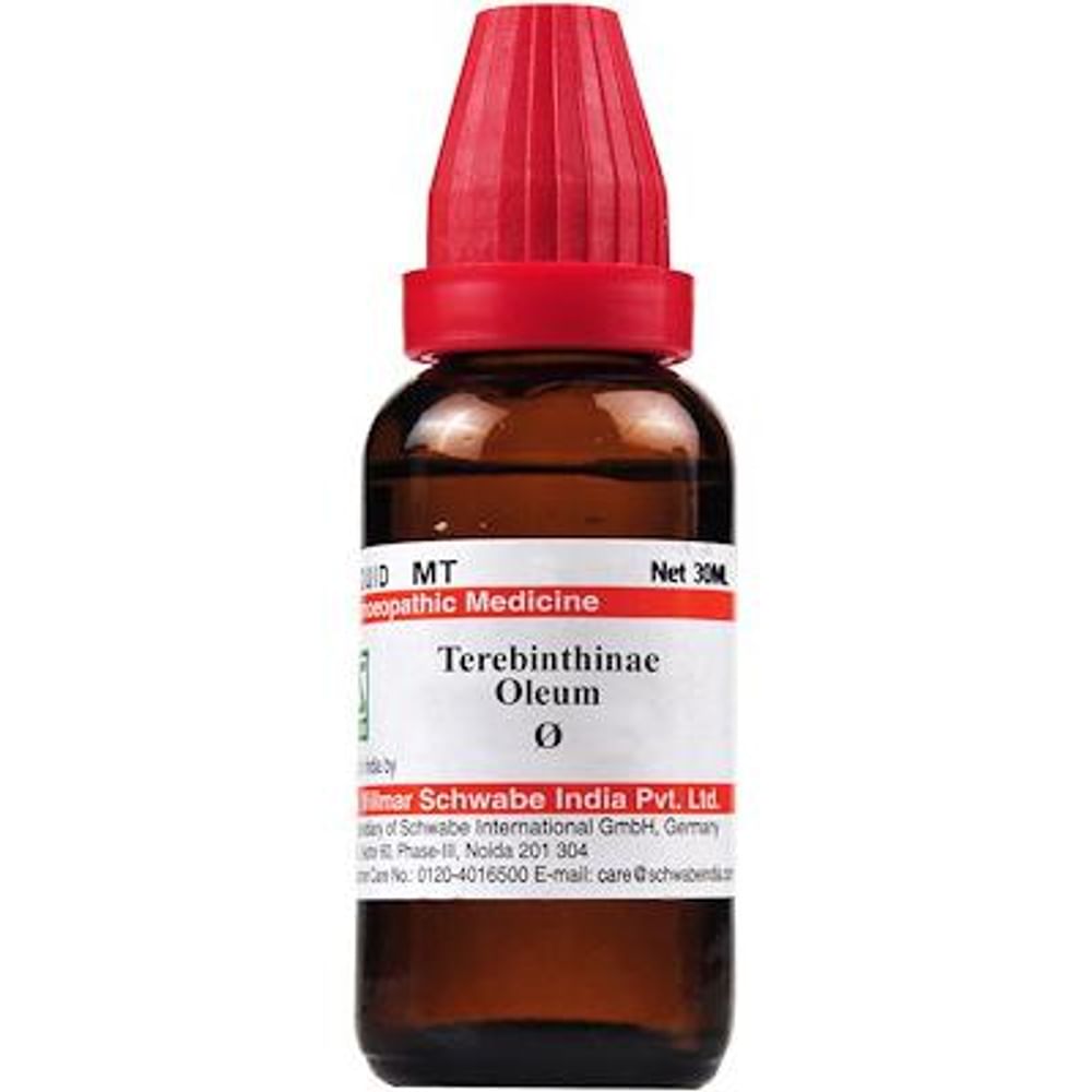Dr Willmar Schwabe India Terebinthinae Oleum Mother Tincture Q Dr Willmar Schwabe India Terebinthinae Oleum Mother Tincture Q