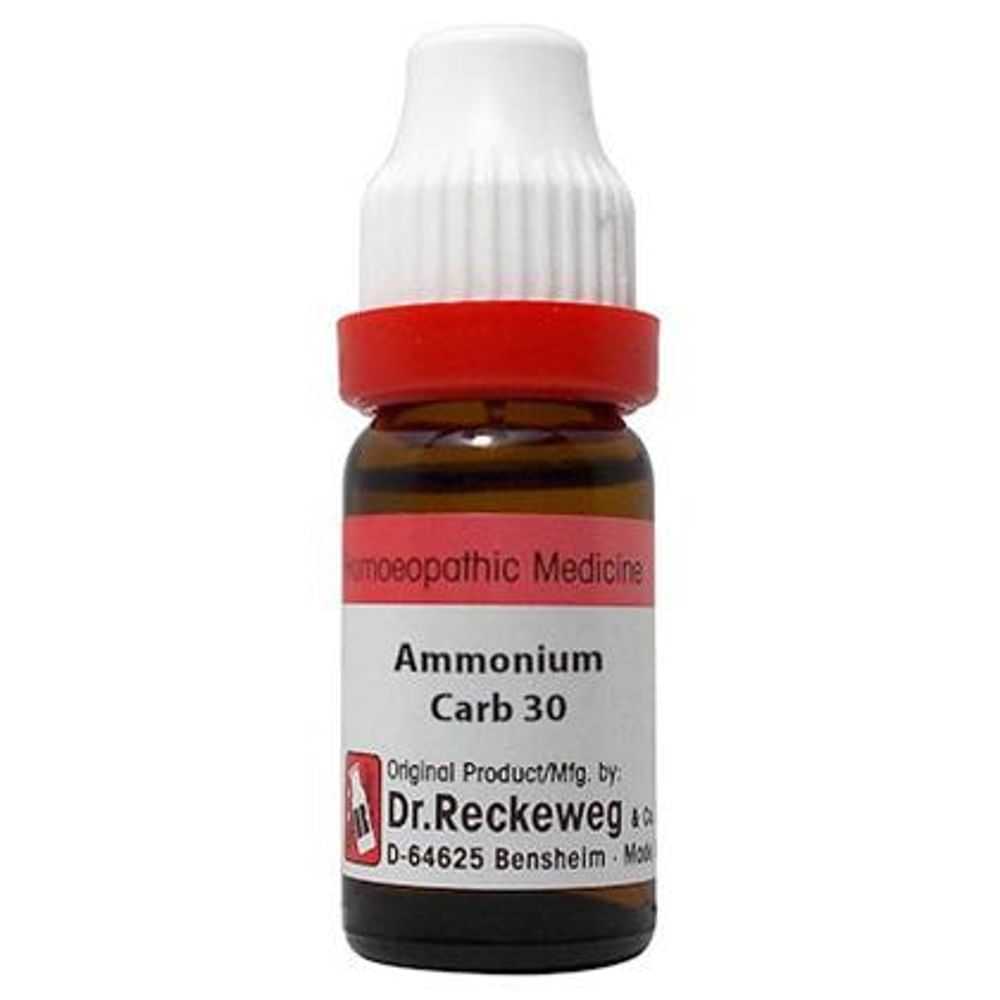 Dr. Reckeweg Ammonium Carb Dilution 30 CH Dr. Reckeweg Ammonium Carb Dilution 30 CH